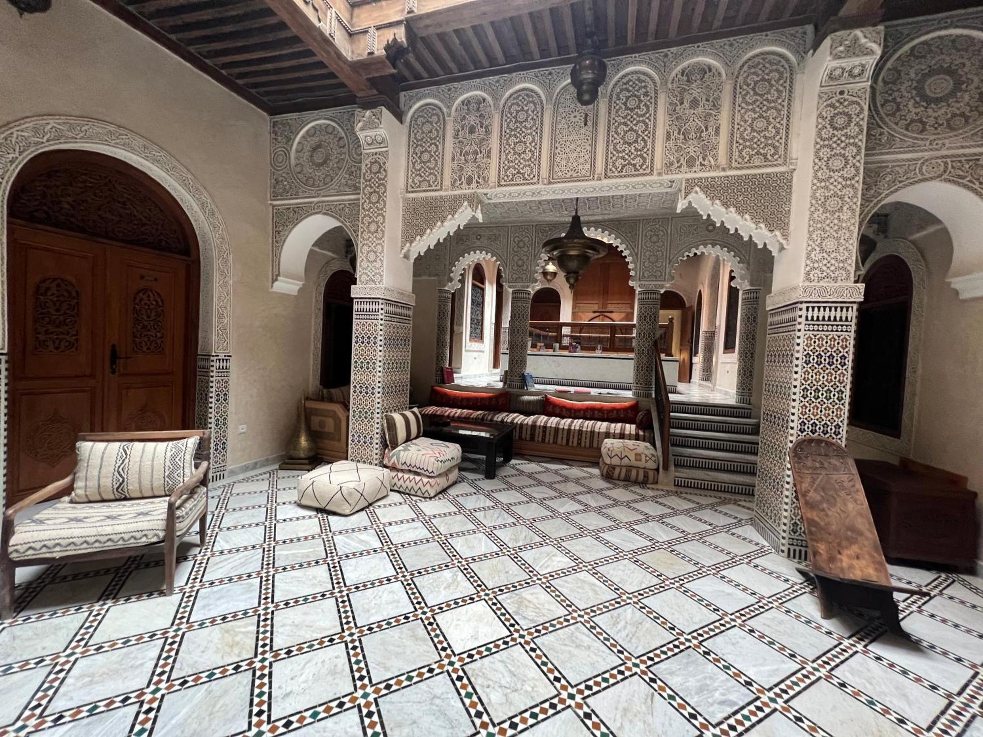 Riad Le Petit Ksar Мекнес Экстерьер фото